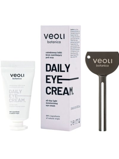 Veoli Botanica Daily Eye Cream całodzienny lekki krem nawilżający pod oczy 15ml