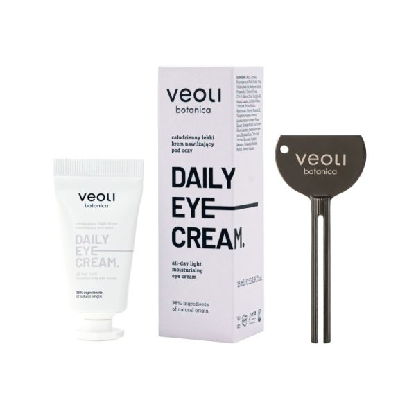 Veoli Botanica Daily Eye Cream całodzienny lekki krem nawilżający pod oczy 15ml