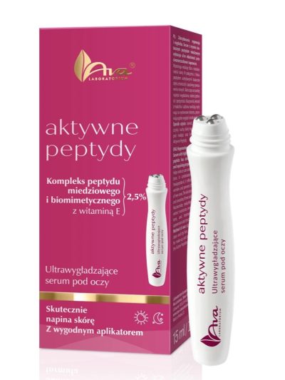 Ava Laboratorium Aktywne Peptydy ultrawygładzające serum pod oczy 15ml