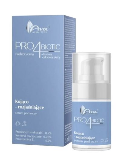 Ava Laboratorium Pro4Biotic kojąco-rozjaśniające serum pod oczy 15ml