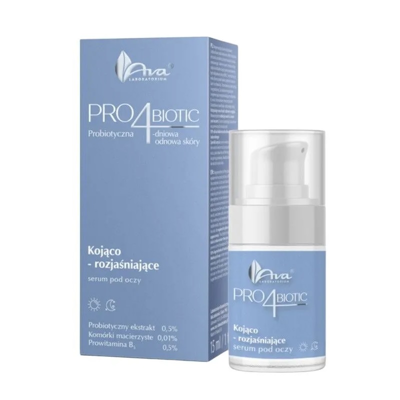 Ava Ava Laboratorium Pro4Biotic beruhigend-aufhellend Augenserum 15ml — Inhaltsstoffe und Bewertung