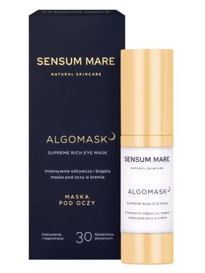 Sensum Mare Algomask intensywnie odżywcza i bogata maska pod oczy w kremie 15ml