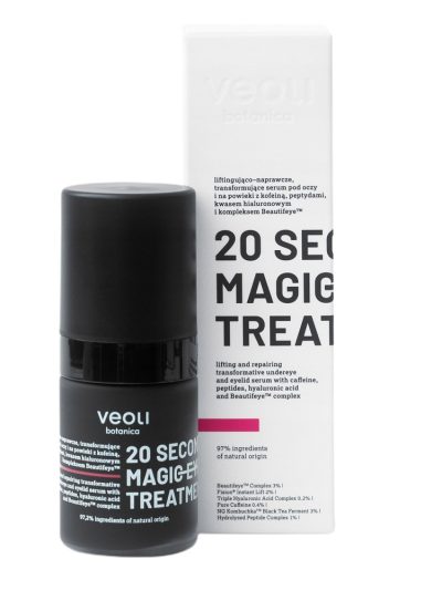 Veoli Botanica 20 Seconds Magic Eye Treatment liftingująco-naprawcze transformujące serum pod oczy i na powieki 15ml