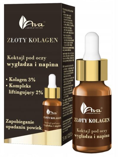 Ava Laboratorium Złoty Kolagen koktajl pod oczy 15ml