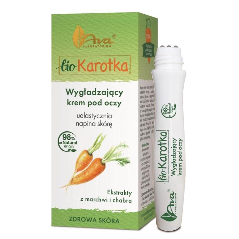 Ava Ava Laboratorium Bio Karotka glättend Creme-lotion für die Augenpartie 15ml — Inhaltsstoffe und Bewertung