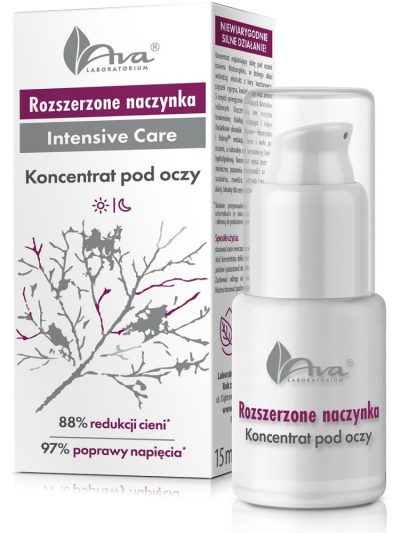 Ava Laboratorium Rozszerzone Naczynka koncentrat pod oczy 15ml