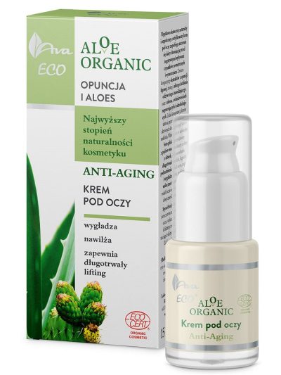 Ava Laboratorium Aloe Organic krem pod oczy anti-aging 15ml