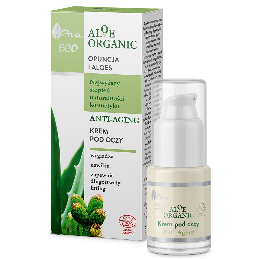 Ava Laboratorium Aloe Organic Augencreme anti-aging 15ml