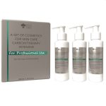 Green Pharm Cosmetic Carboxytherapy Intensive zestaw kosmetyczny do pielęgnacji skóry do twarzy i obszaru dekoltu 420ml