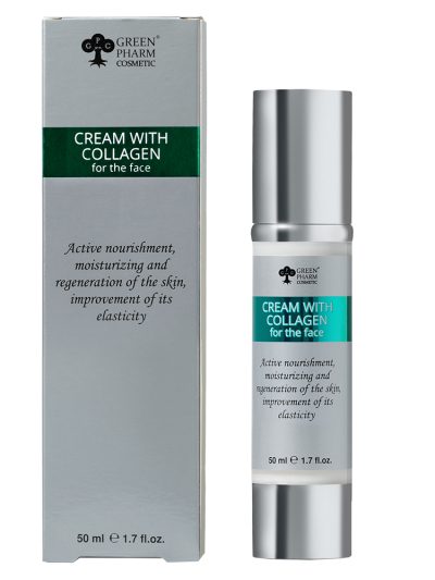 Green Pharm Cosmetic Krem do twarzy z kolagenem 50ml