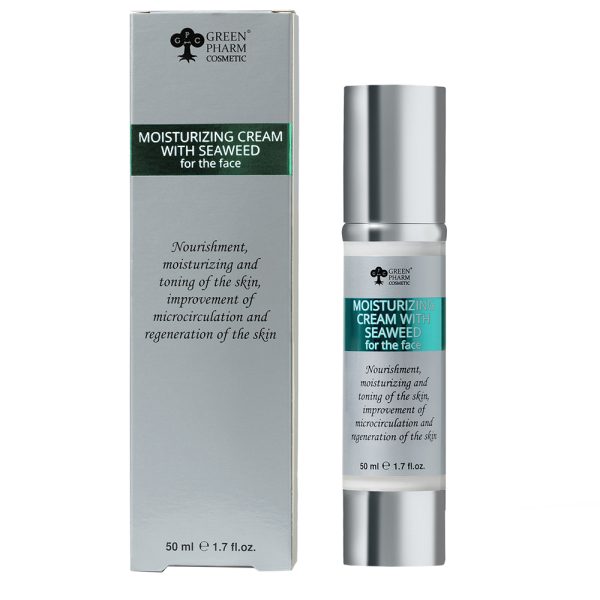 Green Pharm Cosmetic Krem nawilżający do twarzy z ekstraktem z wodorostów morskich 50ml