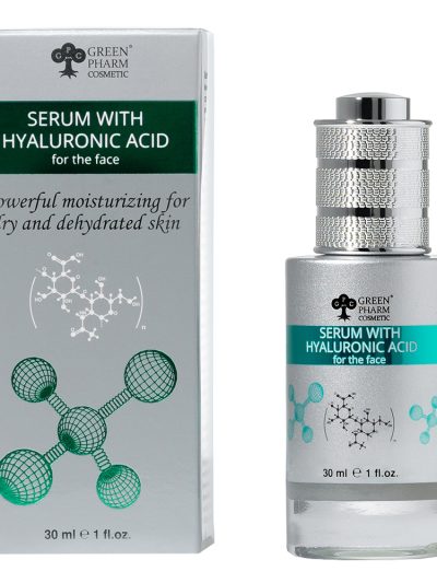 Green Pharm Cosmetic Serum do twarzy z kwasem hialuronowym 30ml