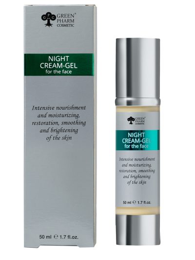 Green Pharm Cosmetic Ultralekki krem-żel na noc 50ml
