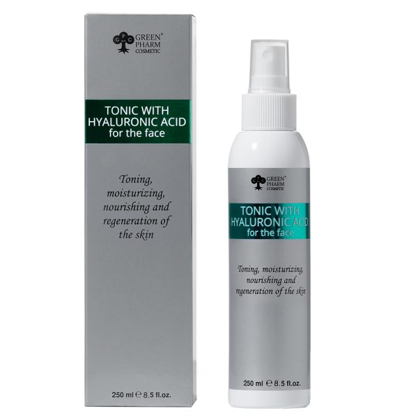 Green Pharm Cosmetic Tonik do twarzy z kwasem hialuronowym 250ml