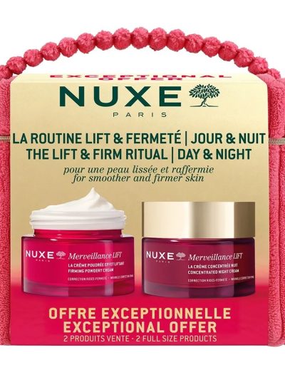 Nuxe Merveillance Lift zestaw krem liftingujący do skóry normalnej i mieszanej 50ml + skoncentrowany krem ​​na noc 50ml