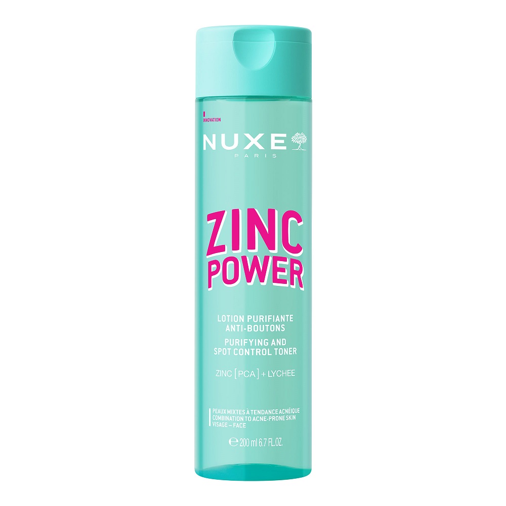 Nuxe Nuxe Zinc Power reinigendes Gesichtswasser gegen Hautunreinheiten, 200 ml — Inhaltsstoffe und Bewertung