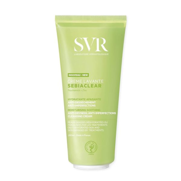 SVR Sebiaclear Creme Lavante kojący krem oczyszczający 200ml