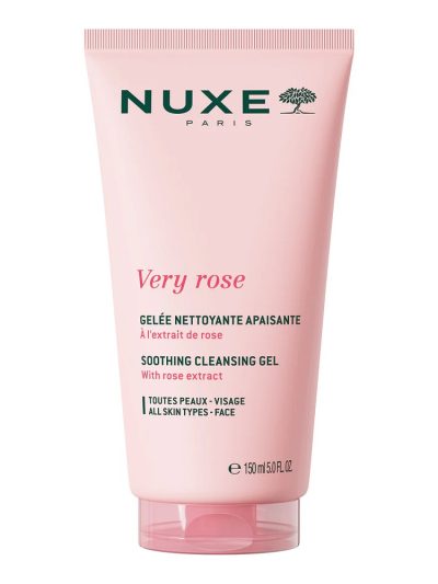Nuxe Very Rose łagodzący żel do mycia twarzy 150ml