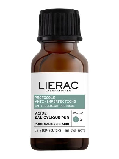 LIERAC Anti-Blemish Protocol koncentrat stop wypryskom 15ml