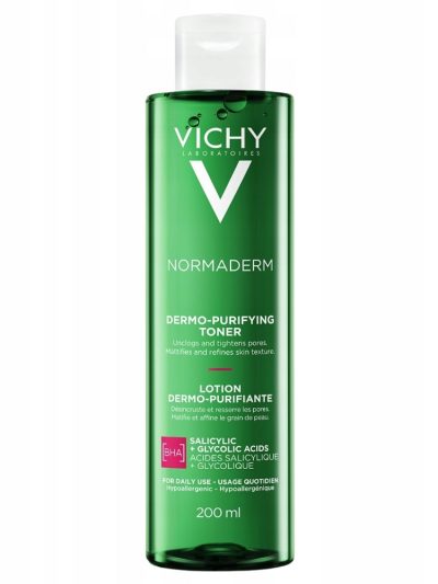 Vichy Normaderm oczyszczający tonik zwężający pory 200ml