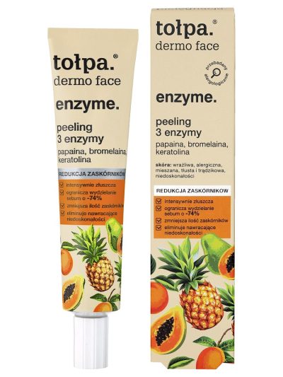 Tołpa Dermo Face Enzyme peeling 3 enzymy 40ml