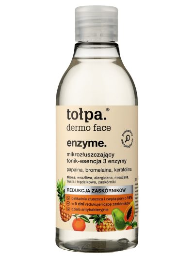Tołpa Dermo Face Enzyme mikrozłuszczający tonik-esencja 3 enzymy 200ml