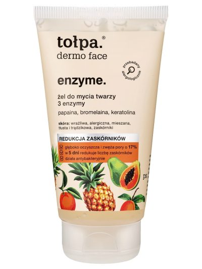 Tołpa Dermo Face Enzyme żel do mycia twarzy 3 enzymy 150ml