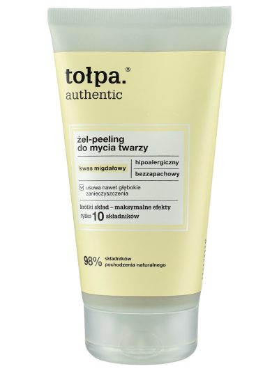Tołpa Authentic żel-peeling do mycia twarzy 150ml