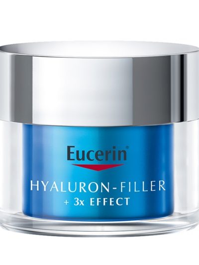 Eucerin Hyaluron-Filler + 3x Effect nawilżający krem-żel na noc 50ml