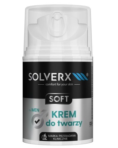 SOLVERX Soft krem do twarzy dla mężczyzn 50ml