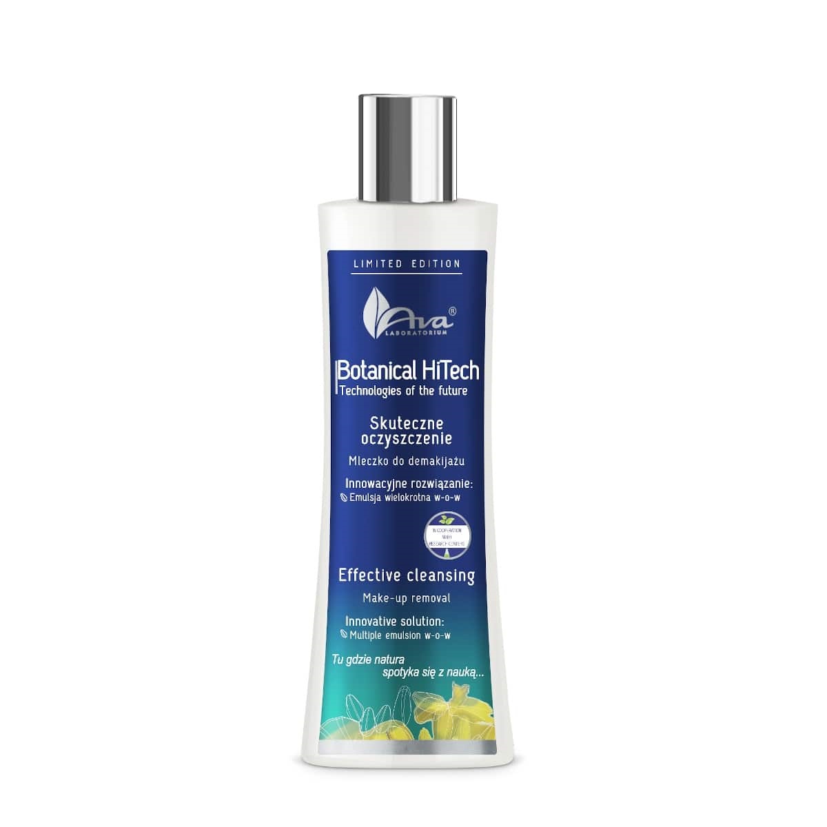 Ava Laboratorium Ava Laboratorium Botanical HiTech mleczko do demakijażu 200ml — Składniki i ocena