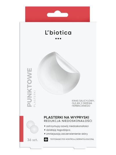 L'biotica Punktowe plasterki na wypryski 36szt.