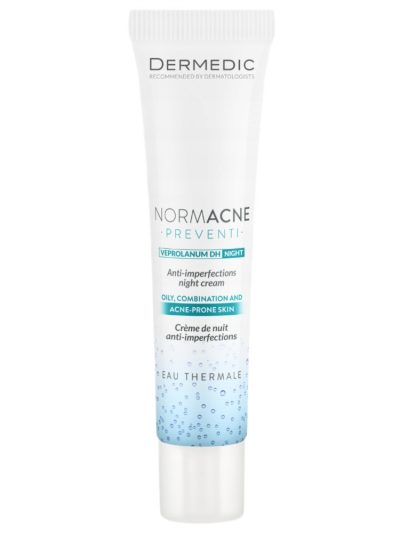 DERMEDIC Normacne krem niwelujący niedoskonałości na noc 40ml
