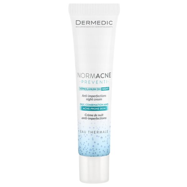 DERMEDIC Normacne krem niwelujący niedoskonałości na noc 40ml