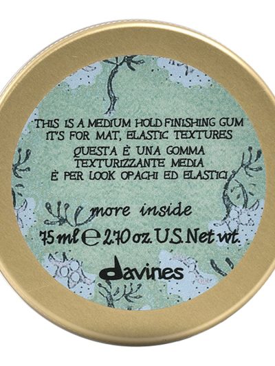 Davines More Inside Medium Hold Finishing Gum średnio utrwalająca guma matująca do włosów 75ml