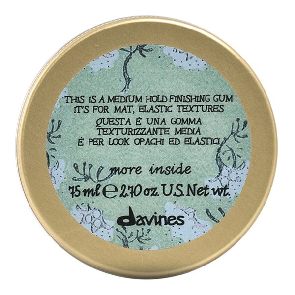 Davines More Inside Medium Hold Finishing Gum średnio utrwalająca guma matująca do włosów 75ml