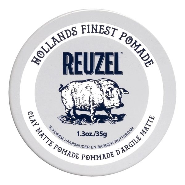 Reuzel Clay Matte Pomade matująca pomada do włosów 35g