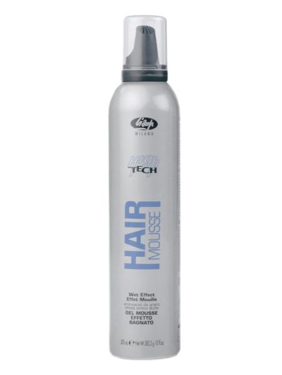 Lisap High Tech Gel Mousse pianka w żelu nadająca efekt mokrych włosów 300ml