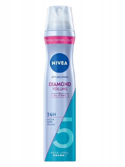 Nivea Diamond Volume lakier do włosów 250ml