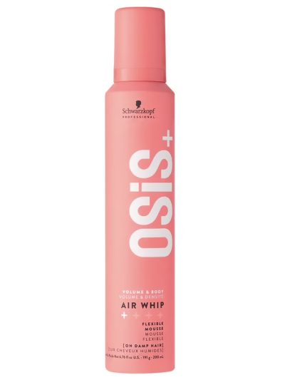 Schwarzkopf Professional Osis+ Air Whip elastyczna pianka ulepszająca podatność włosów na układanie 200ml