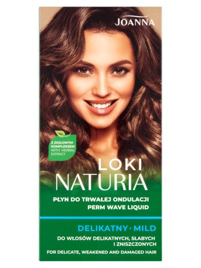 Joanna Naturia Loki płyn do trwałej ondulacji Delikatny 2x75ml