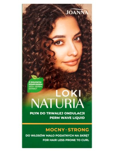 Joanna Naturia Loki płyn do trwałej ondulacji Mocny 2x75ml