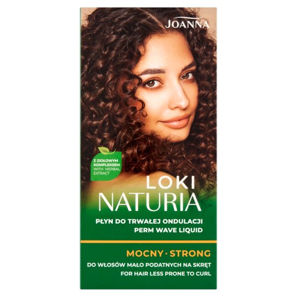 Joanna Naturia Loki płyn do trwałej ondulacji Mocny 2x75ml