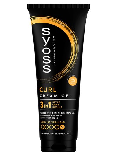 Syoss Curl Control kremowy żel do stylizacji włosów kręconych 250ml
