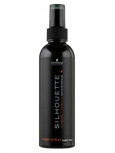 Schwarzkopf Professional Silhouette Super Hold Pumpspray bardzo mocno utrwalający lakier do włosów w atomizerze 200ml