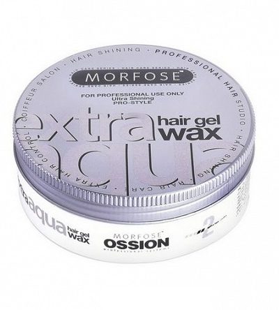 Morfose Extra Aqua Gel Hair Styling Wax wosk do stylizacji włosów o zapachu gumy balonowej Extra 175ml