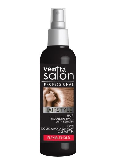 Venita Salon Professional Hairstyle płyn do układania włosów z keratyną Flexible Hold 130ml