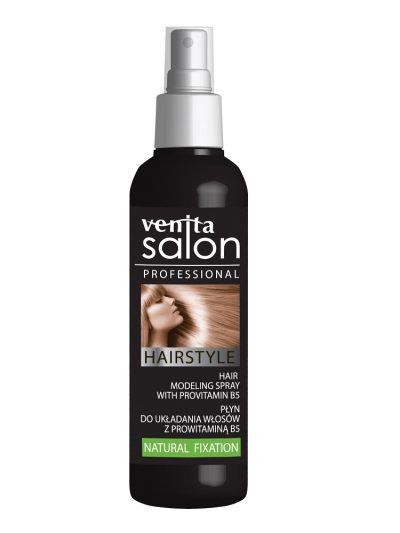 Venita Salon Professional Hairstyle płyn do układania włosów kręconych i prostych Natural Fixation 130ml