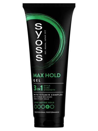 Syoss Max Hold Gel żel do włosów megamocny 250ml