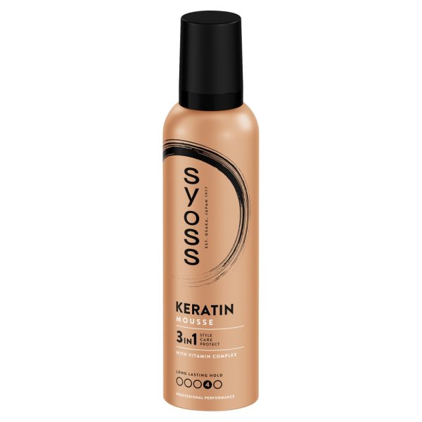 Syoss Keratin pianka do włosów nadająca połysk 250ml